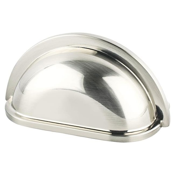 Berenson Berenson 9387-1BPN-P 3 in. CC Advantage Plus 5 Cup Pull with Brushed Nickel 9387-1BPN-P - main